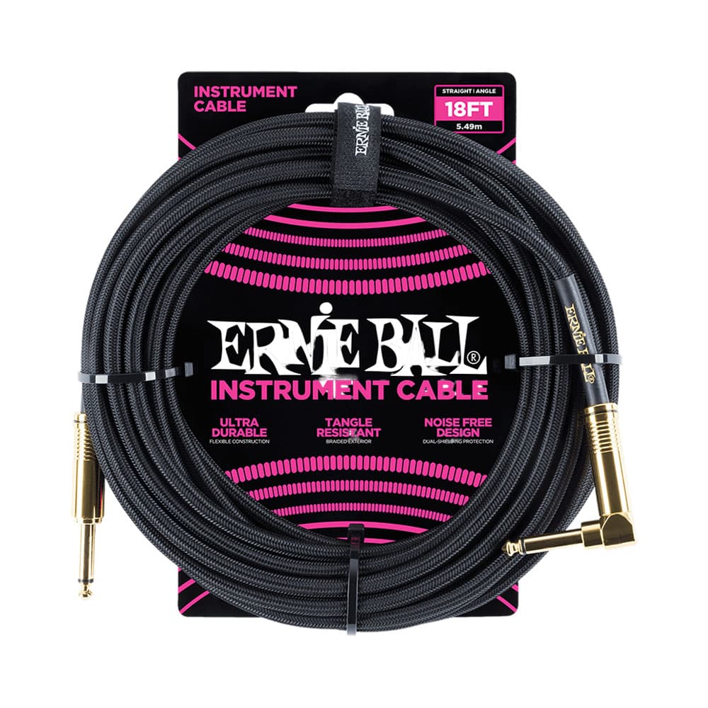 Anúncio: CABLE PARA INSTRUMENTO ERNIE BALL P06086 18FT 5.49M