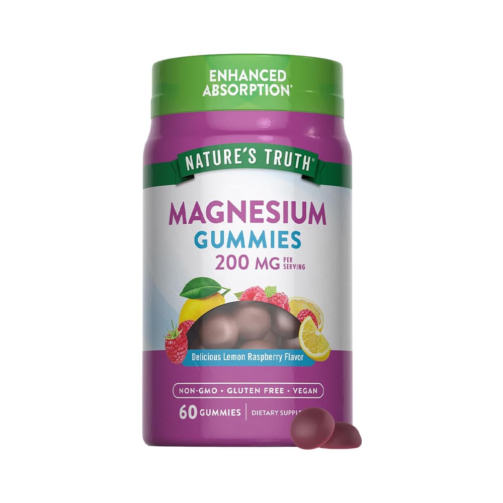 Anúncio: VITAMINA NATURE'S TRUTH MAGNESIUM 200MG 60 GUMMIES