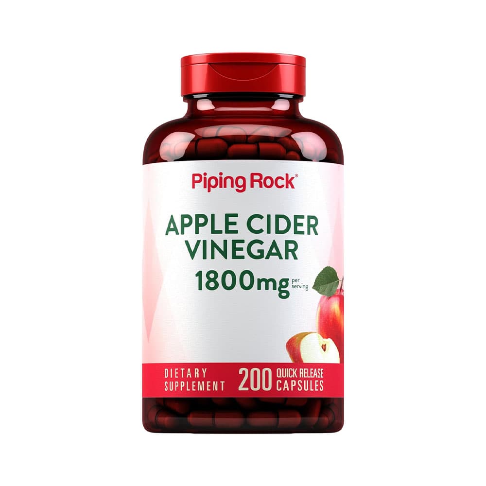 Anúncio: VITAMINA PIPING ROCK APPLE CIDER VINEGAR 200 CÁPSULAS