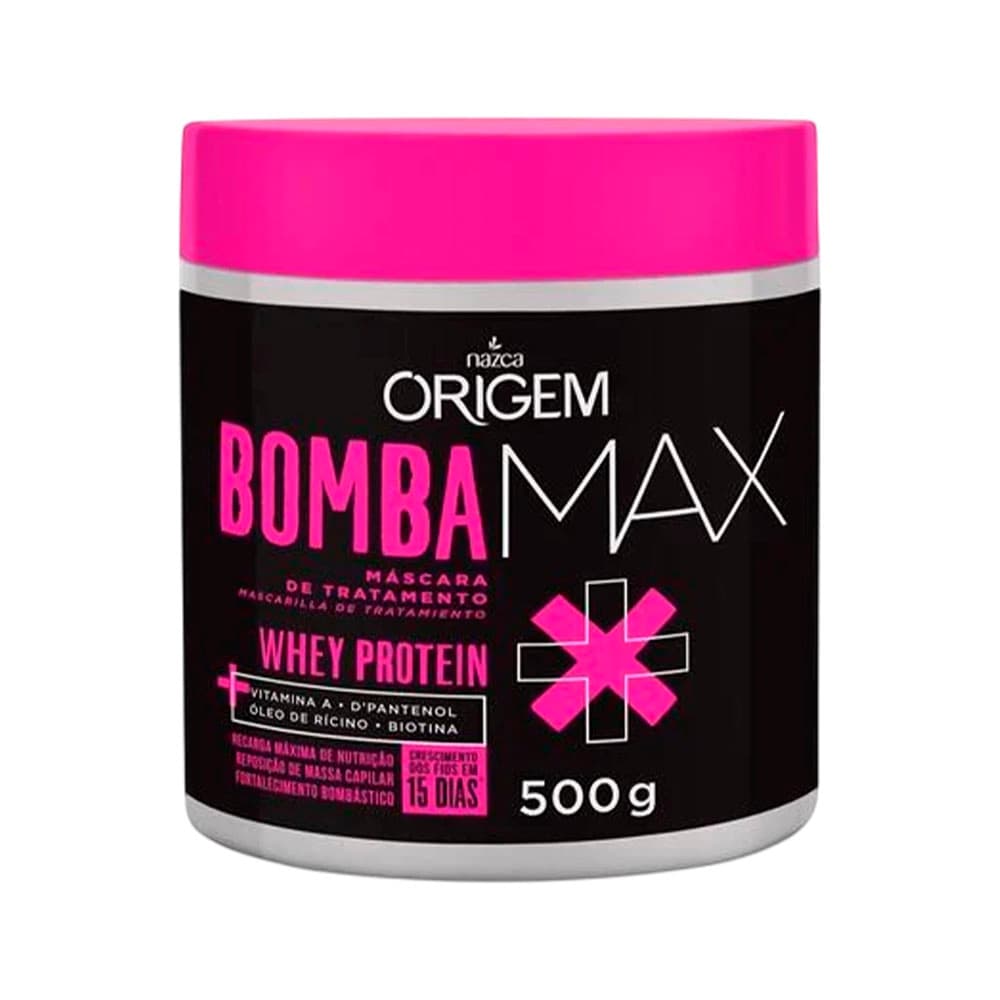 Anúncio: MASCARILLA CAPILAR NAZCA ORIGEM BOMBA MAX 500GR