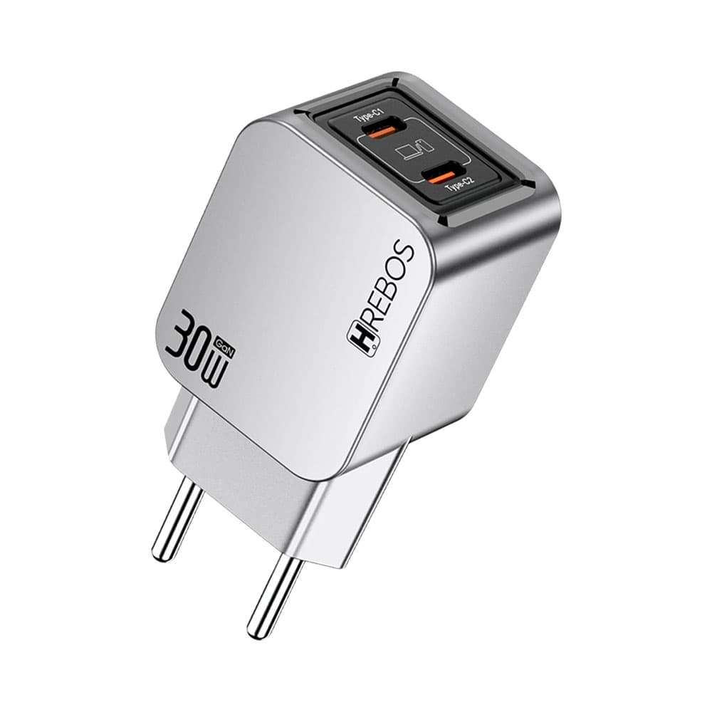 Anúncio: CARGADOR TURBO HREBOS CRG-391 DUAL C 30W