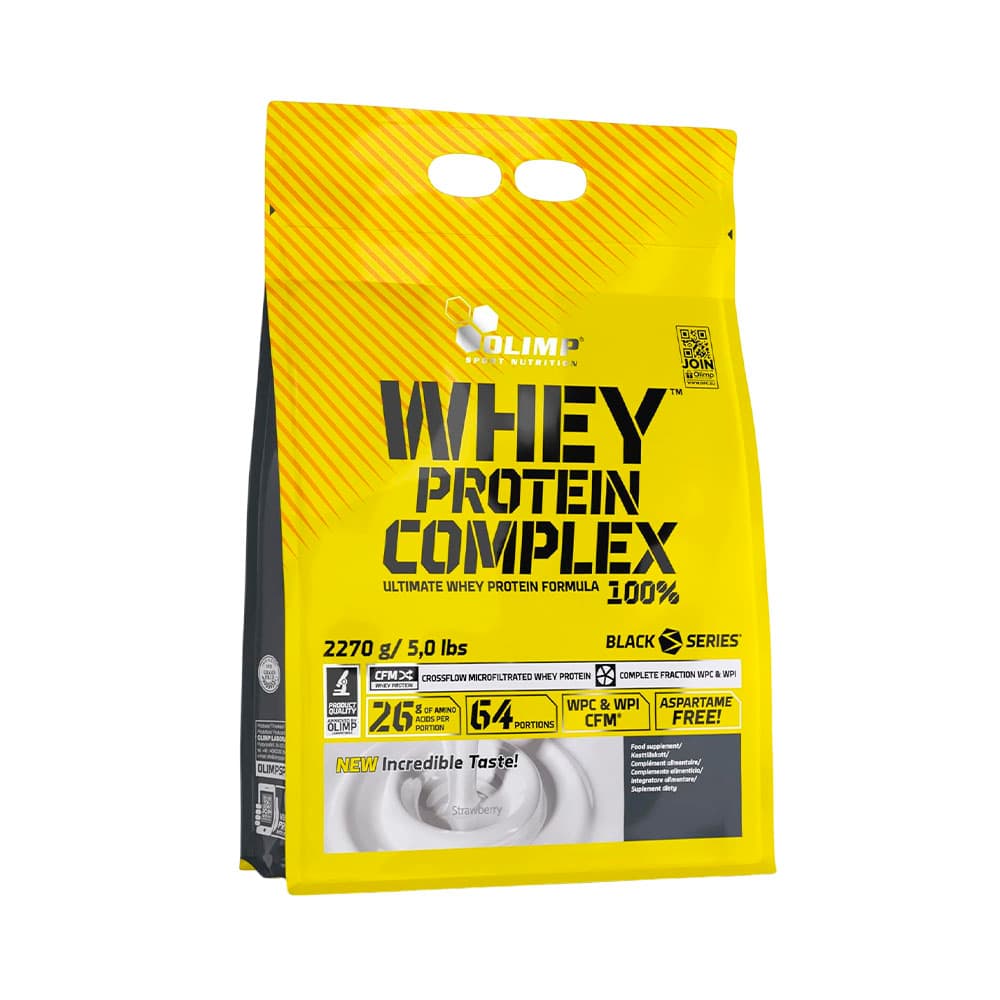 Anúncio: SUPLEMENTO OLIMP SPORT NUTRITION WHEY PROTEIN COMPLEX 100% STRAWBERRY 2270GR