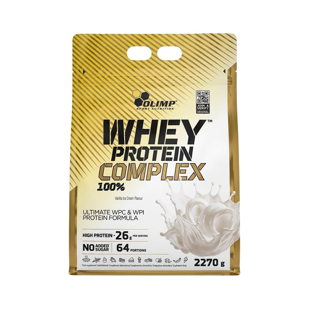 Anúncio: SUPLEMENTO OLIMP SPORT NUTRITION WHEY PROTEIN COMPLEX 100% VANILLA ICE CREAM 2270GR