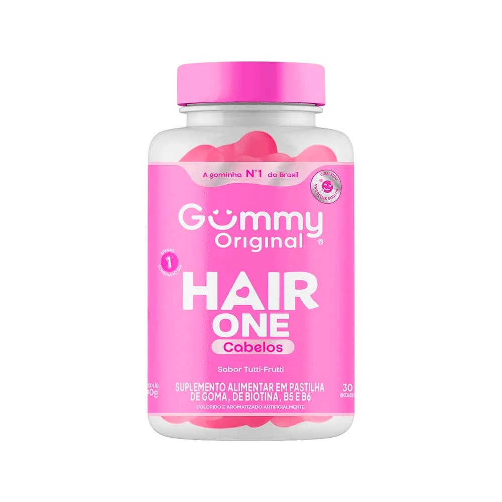 Anúncio: VITAMINA GUMMY HAIR ONE 30 GUMMIES