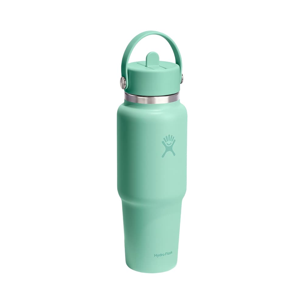 Anúncio: BOTELLA TÉRMICA HYDRO FLASK FLEX STRAW TRAVEL 709ML MERMAID GREEN