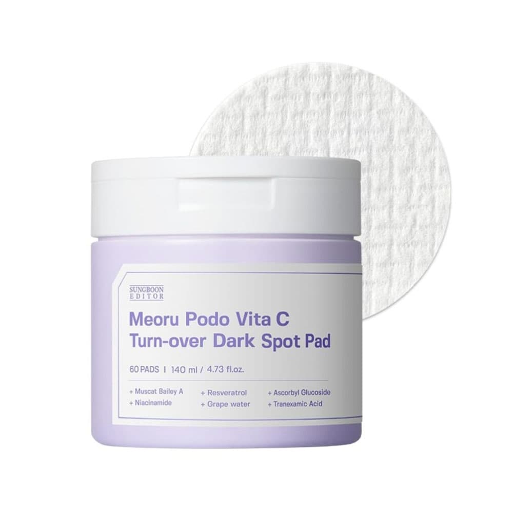 Anúncio: PADS SUNGBOON EDITOR MEORU PODO VITA C TURN-OVER DARK SPOT 60 UNIDADES