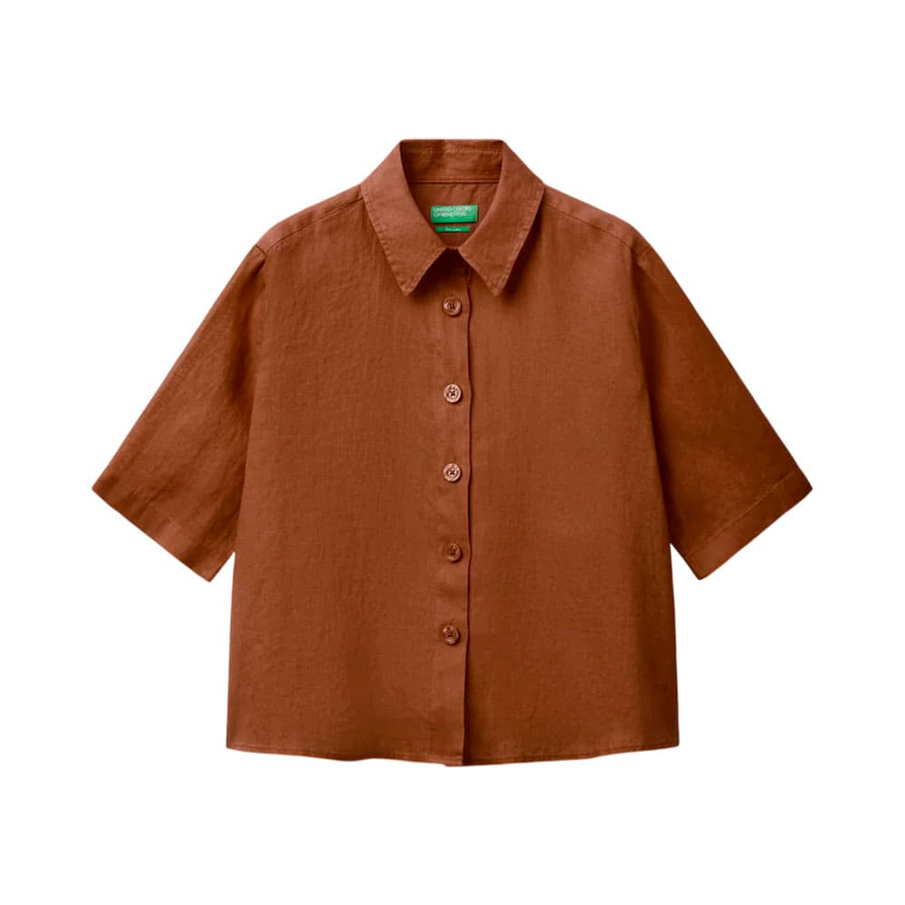 Anúncio: CAMISA BENETTON 5BML5QB75 0B1 FEMENINO