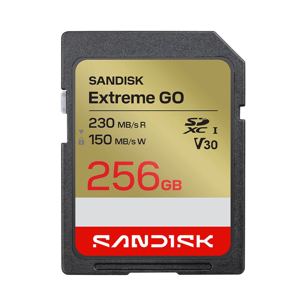 Anúncio: TARJETA DE MEMORIA SD SANDISK EXTREME GO 230-150MB/S 256GB