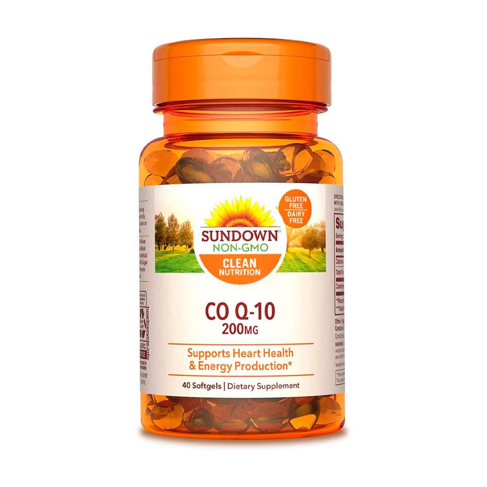 Anúncio: CO Q-10 Sundown Natural's 200mg 40 Softgels