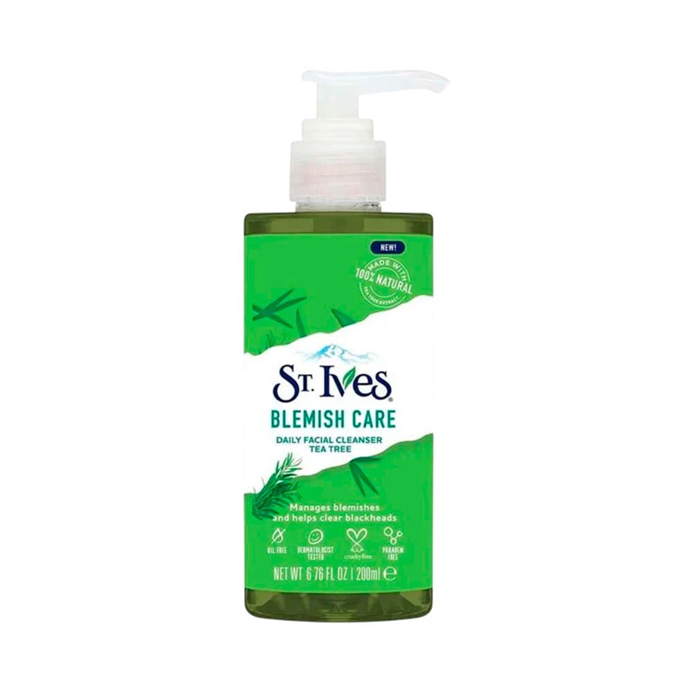 Anúncio: LIMPIADOR FACIAL ST. IVESS BLEMISH CARE DAILY TEA TREE 200ML