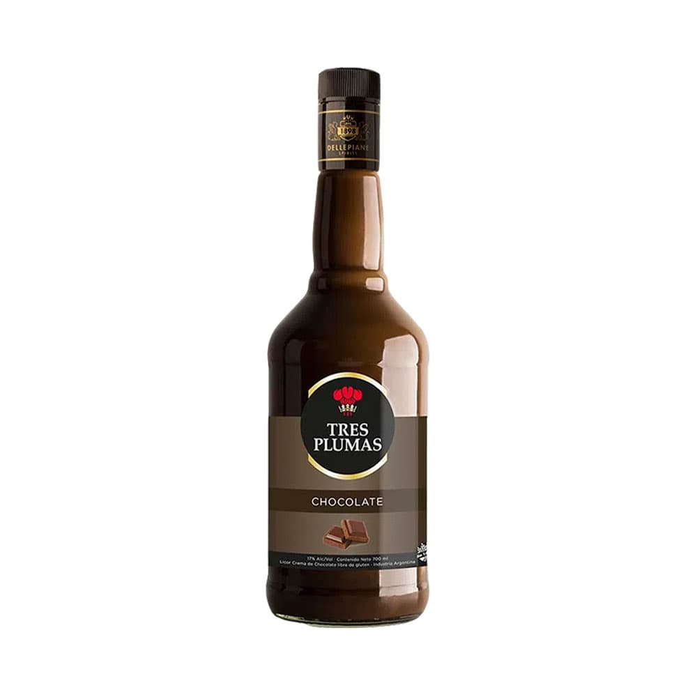 Anúncio: LICOR TRES PLUMAS CHOCOLATE 700ML
