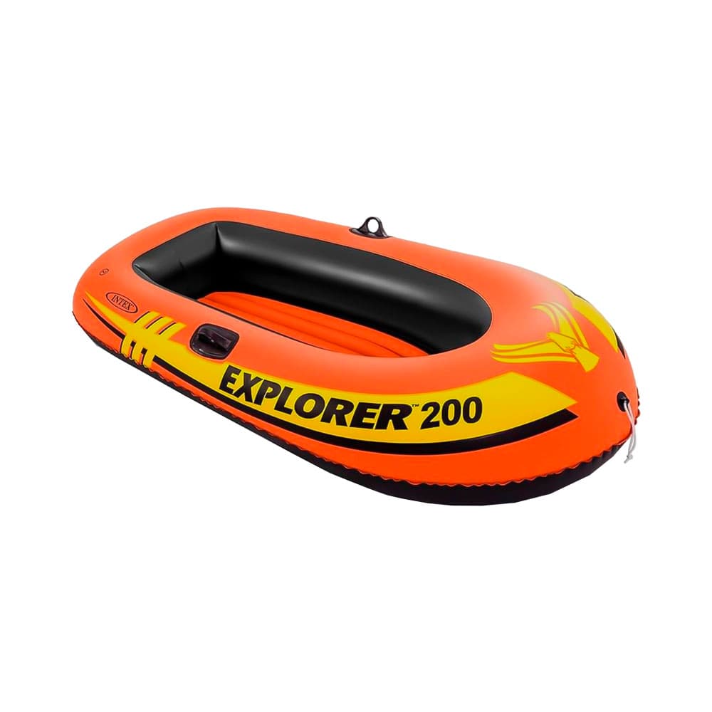 Anúncio: BOTE EXPLORER 200 INTEX 58330NP PARA 2 PERSONAS NARANJA/NEGRO