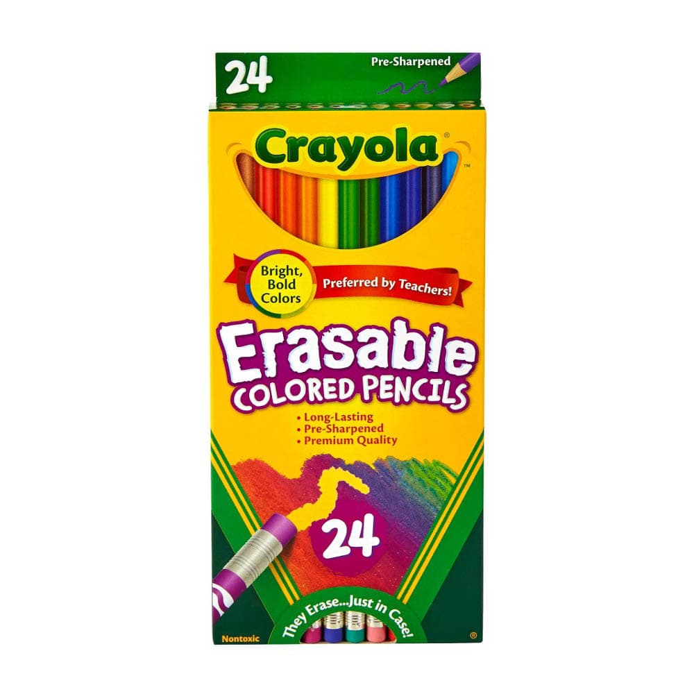 Anúncio: Lapiz de Color Crayola borrable con 24 colores - Ref.68-2424 -0-206