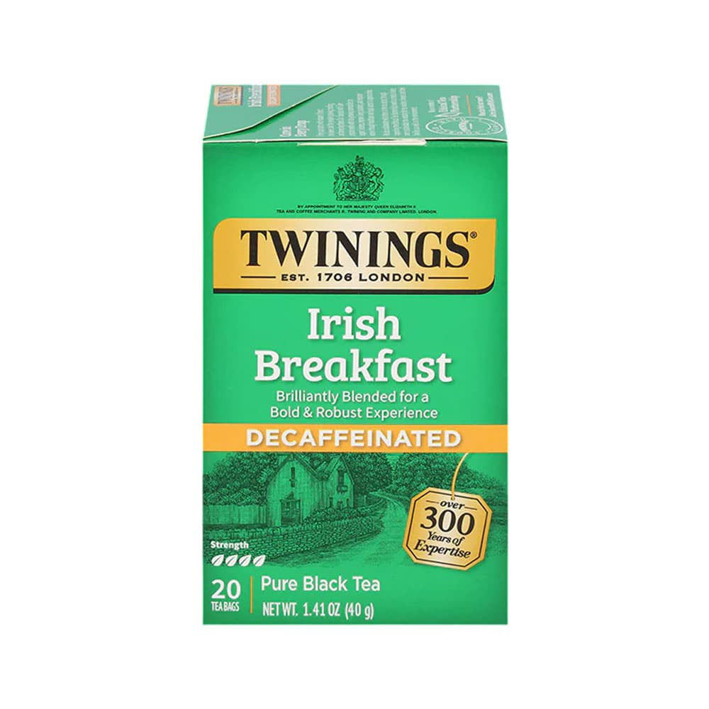 Anúncio: TE TWININGS TEA IRISH BREAKFAST DESCAFEINADO