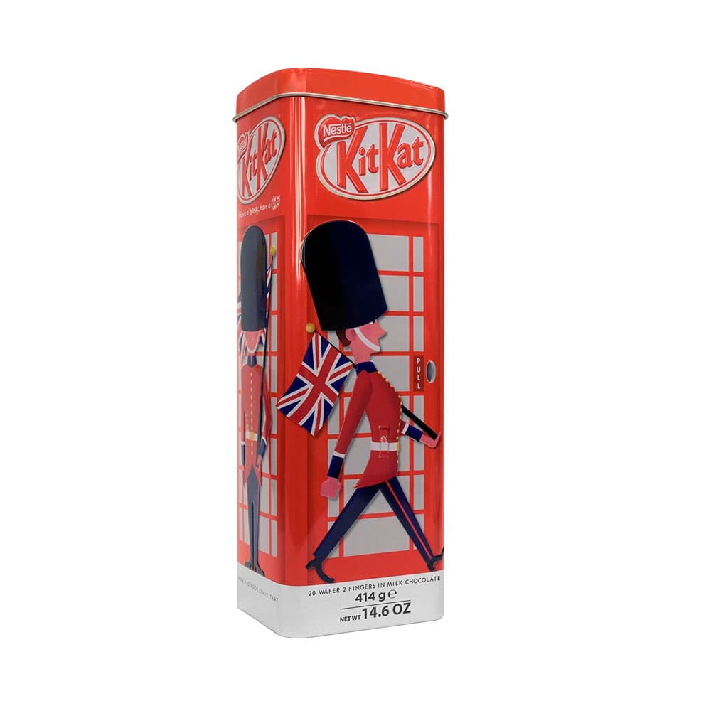 Anúncio: Chocolate Nestlé Kit Kat Phone Box Tin 414g