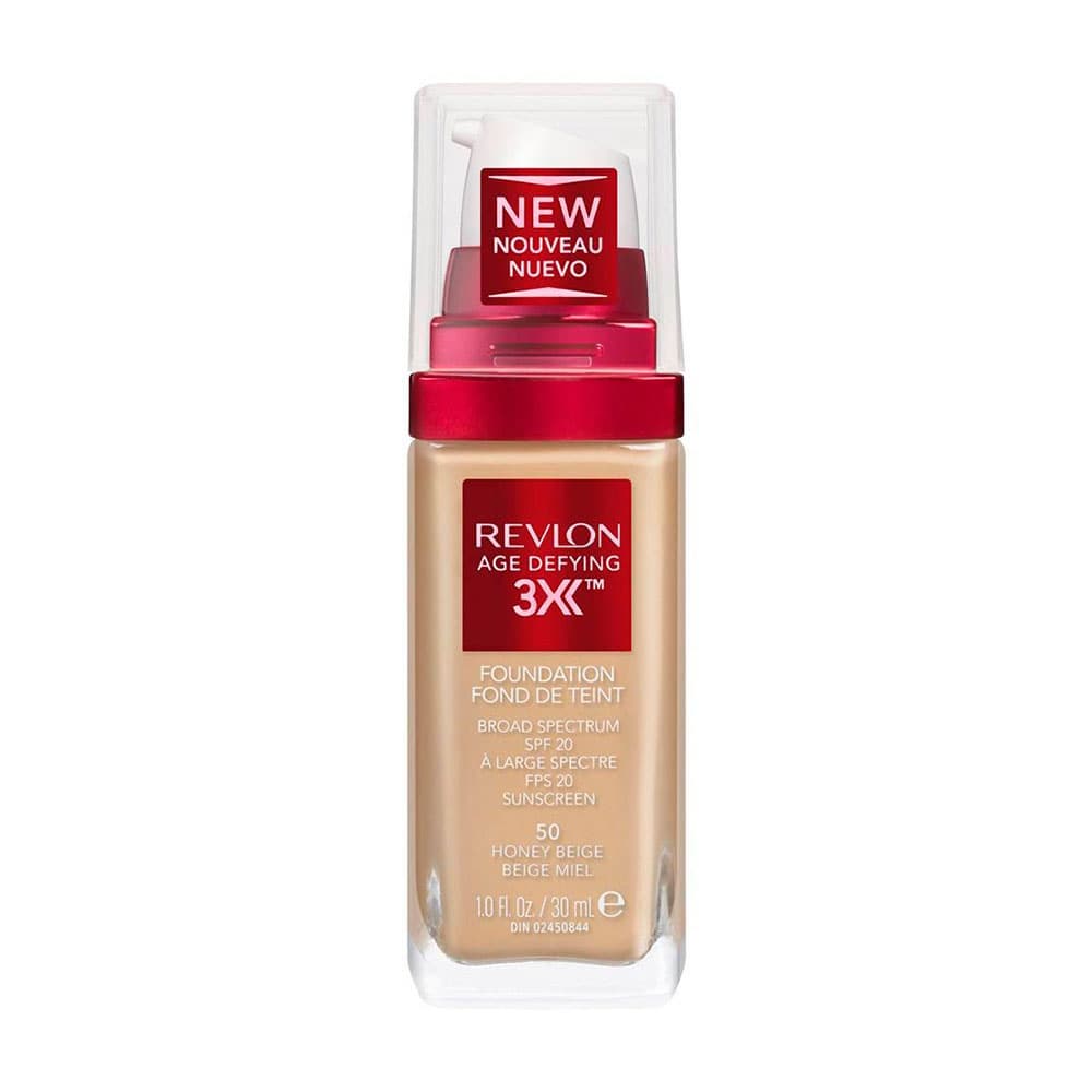Anúncio: Base Revlon Age Defying 50 Honey Beige 30ml