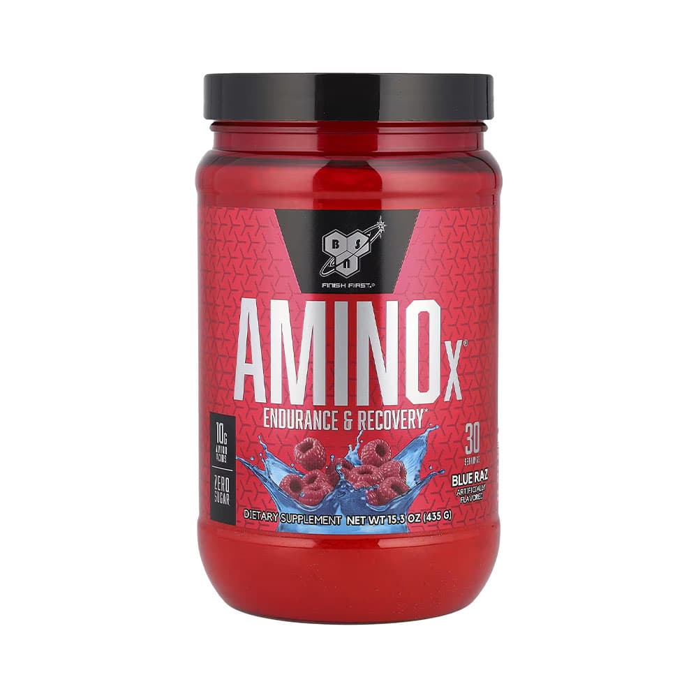 Anúncio: SUPLEMENTO BSN AMINO X BLUE RASPERRY 435GR