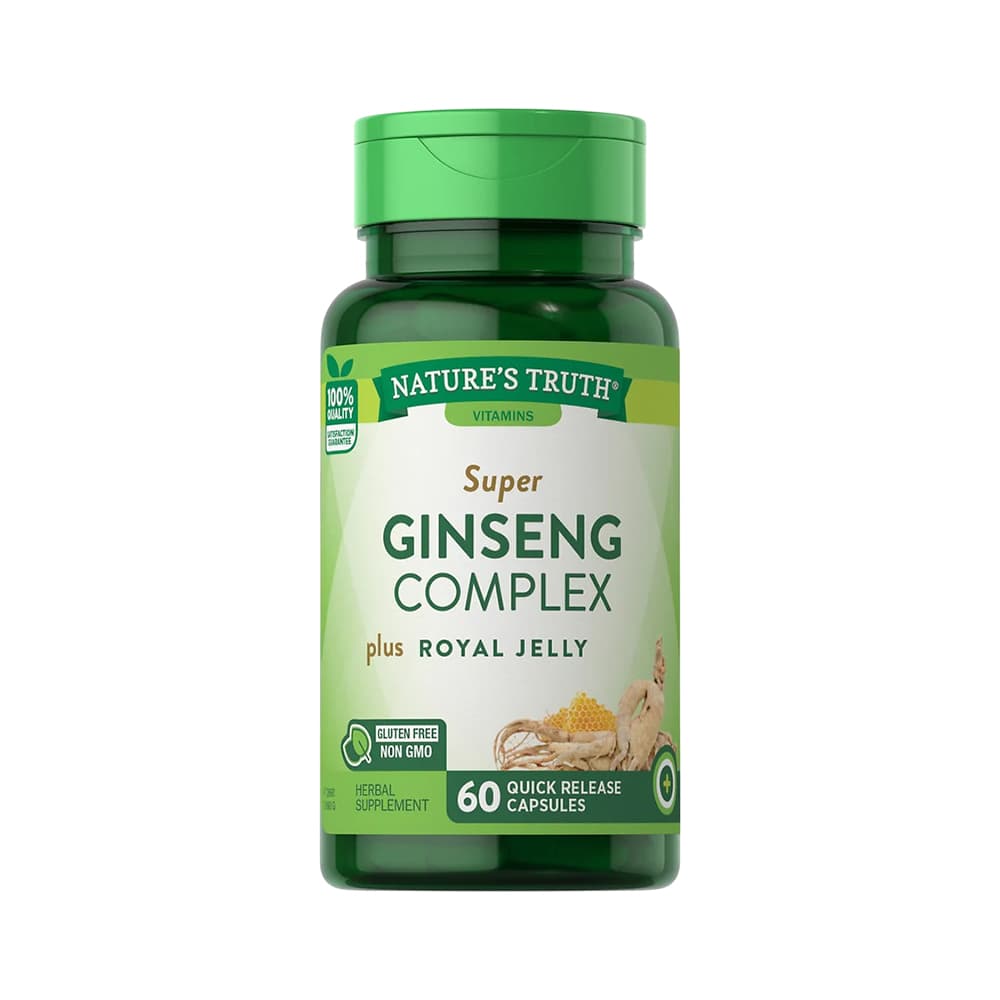 Anúncio: VITAMINAS NATURE'S TRUTH GINSENG COMPLEX 60 CÁPSULAS
