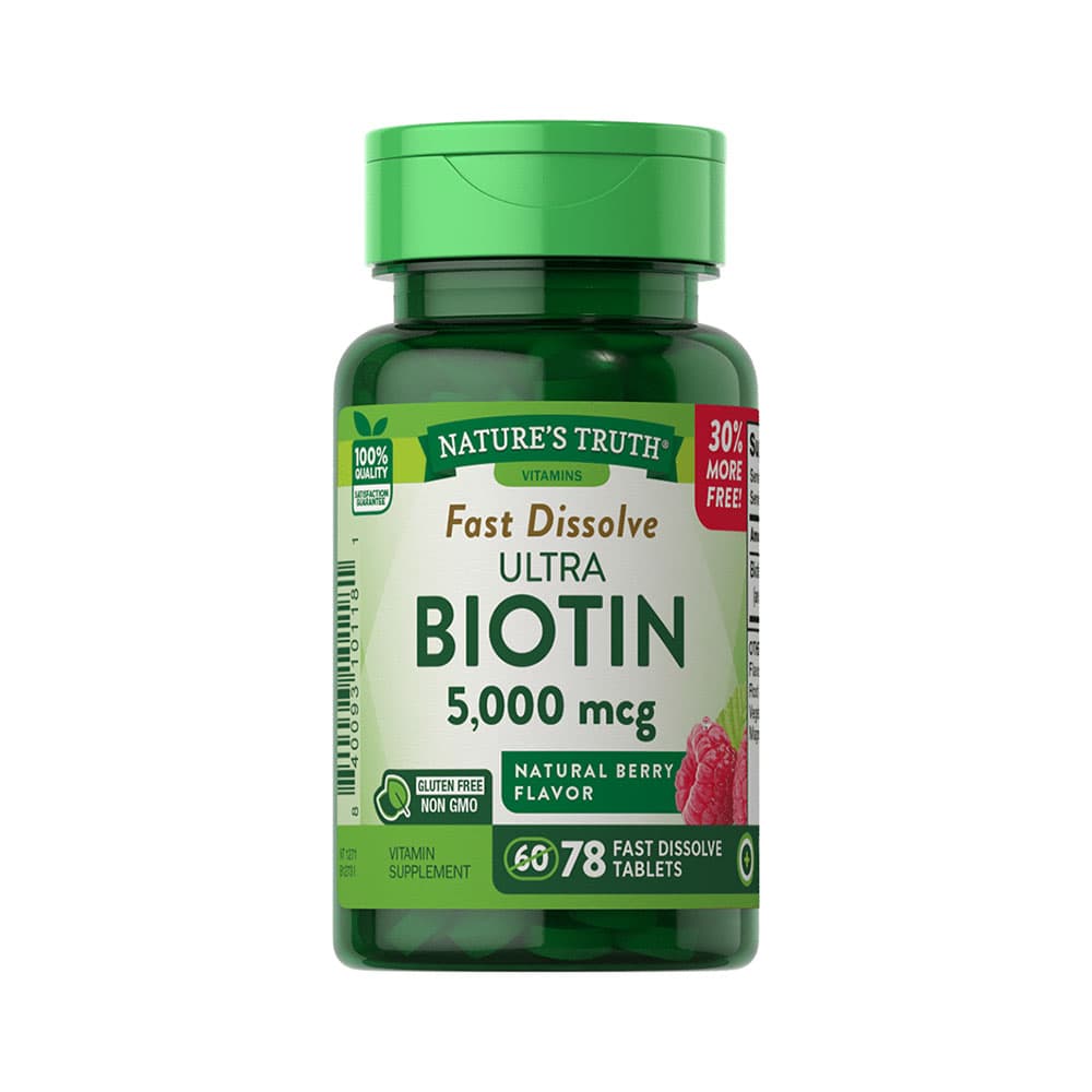 Anúncio: VITAMINAS NATURE'S TRUTH ULTRA BIOTIN 78 CÁPSULAS