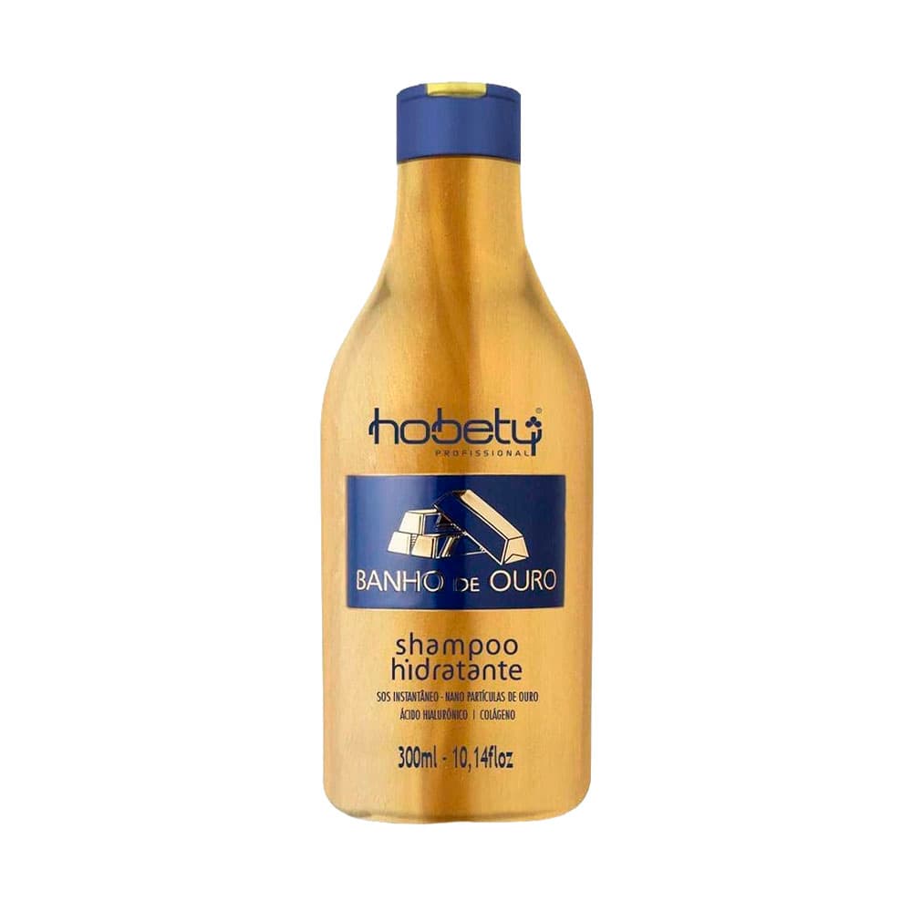 Anúncio: SHAMPOO HOBETY BANHO DE OURO 300ML