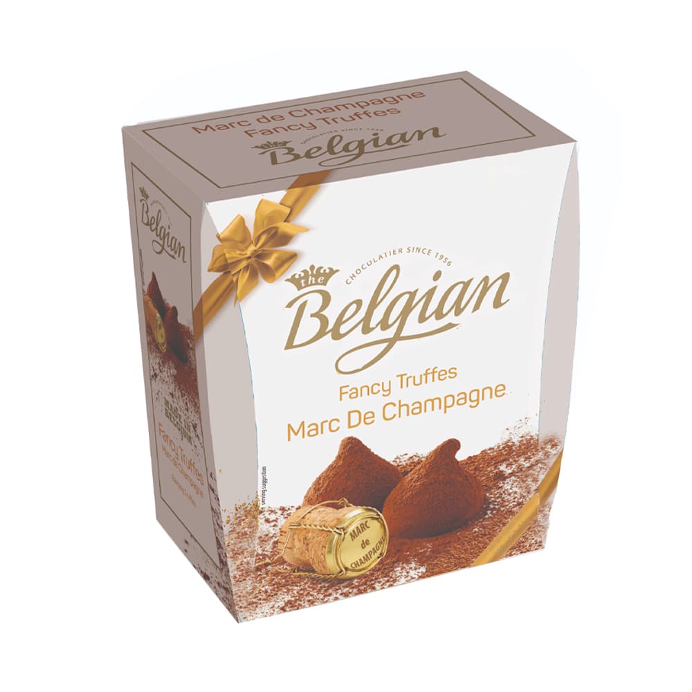 Anúncio: CHOCOLATE THE BELGIAN TRUFFES MAR DE CHAMPAGNE 200GR