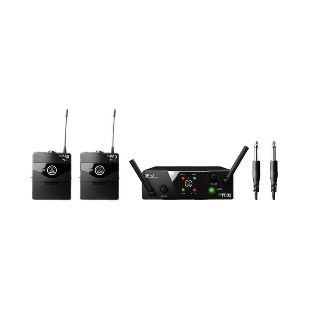 Anúncio: SISTEMA INALÁMBRICO PARA INSTRUMENTOS AKG WMS 40 MINI DUAL