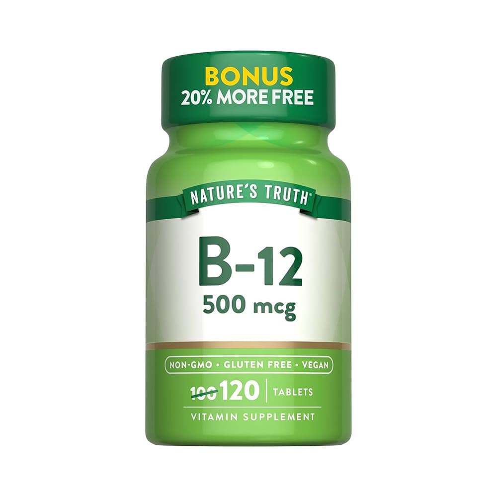 Anúncio: VITAMINAS NATURE'S TRUTH VITAMIN B-12 500MG 120 CÁPSULAS