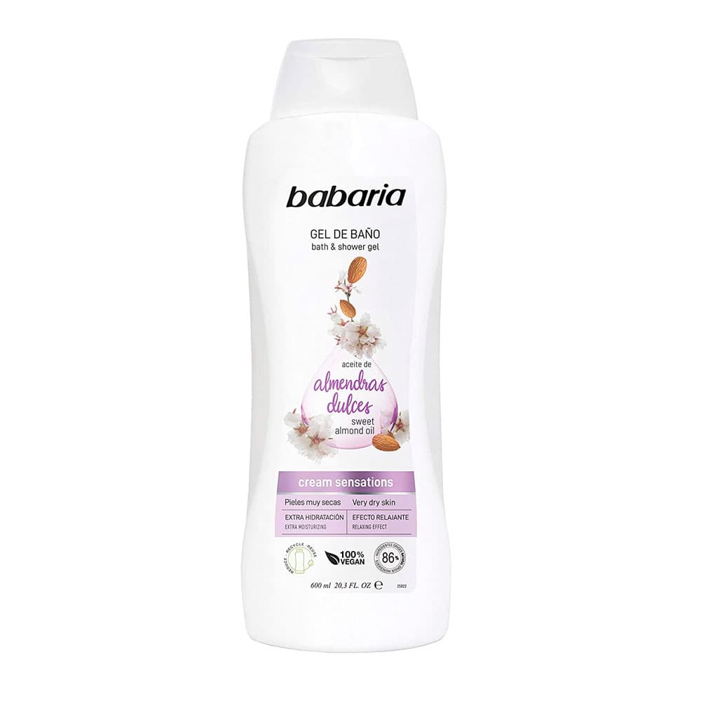 Anúncio: GEL DE BAÑO BABARIA ALMENDRAS DULCES 600ML
