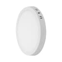 Anúncio: PANEL LED DE MONTAJE SUPERFICIAL TASCHIBRA 12W 3000K 720 LÚMENES BIVOLT REDONDO
