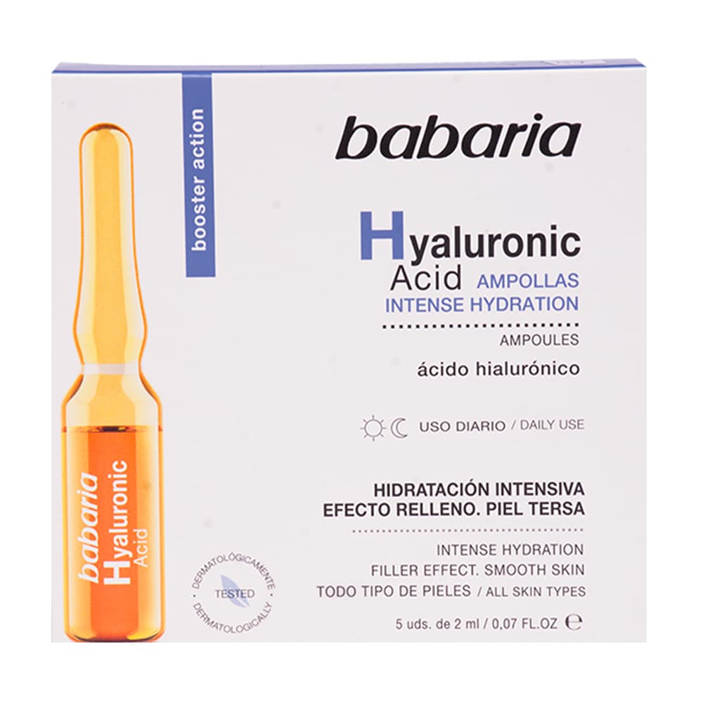 Anúncio: Ampollas Babaria Acido Hyaluronico 5 x 2ml