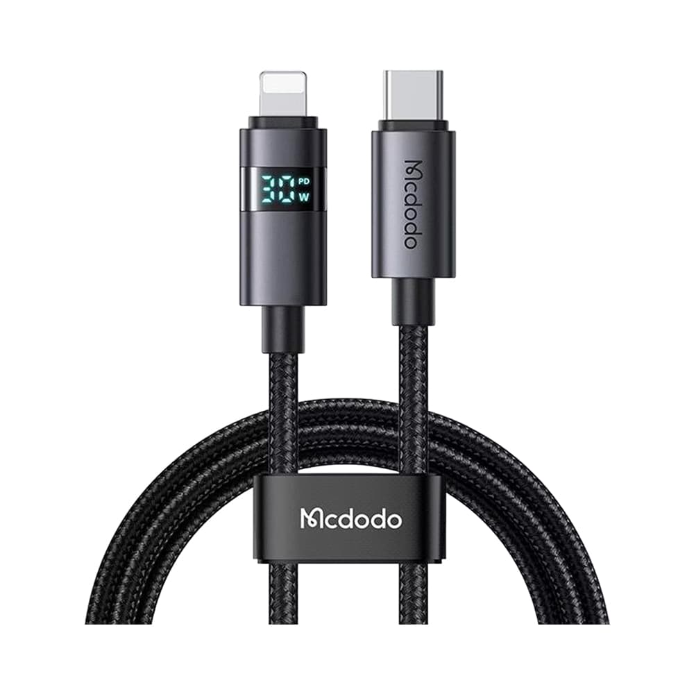 Anúncio: CABLE DE DATOS MCDODO CA-6570 USB-C A LIGHTNING 36 W 1.2 METROS NEGRO