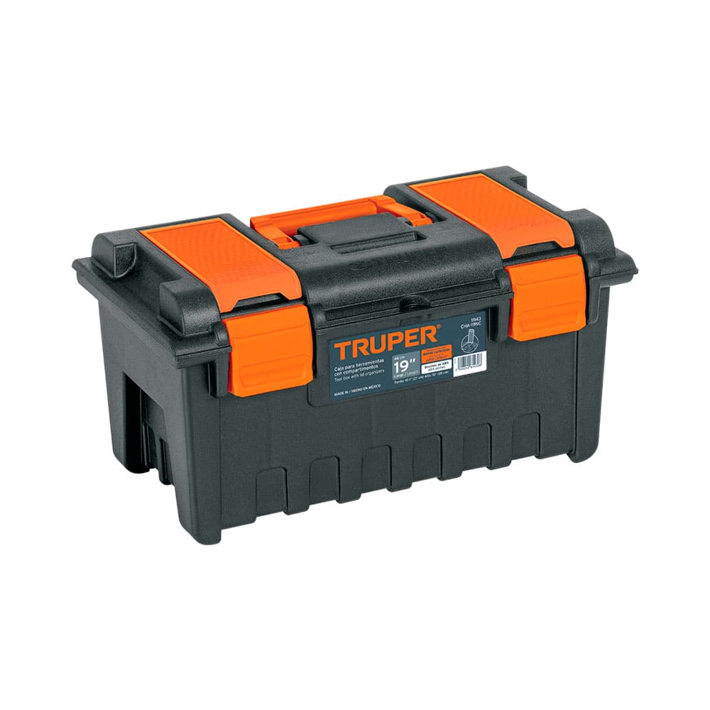 Anúncio: CAJA PARA HERRAMIENTAS TRUPER 11143 48X27CM 32.4L NEGRO