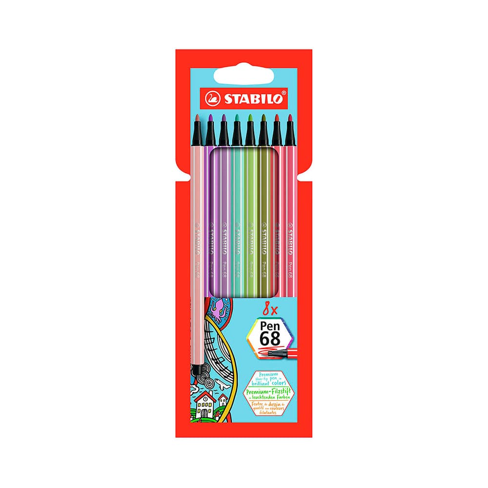 Anúncio: MARCADOR ROTULADOR STABILO PEN 68 68/8-02 8 UNIDADES