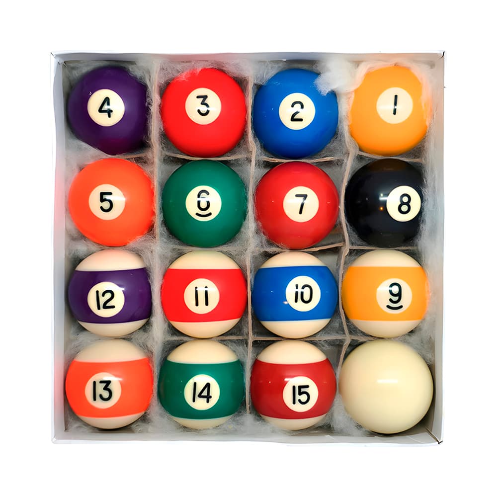 Anúncio: SET BOLAS DE BILLAR M11263 5.08CM