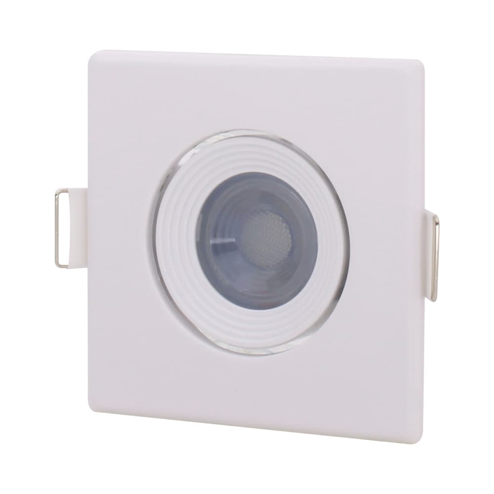 Anúncio: SPOT LED EMPOTRABLE EMALUX SL30336 3W 6000K 240 LÚMENES BIVOLT CUADRADO