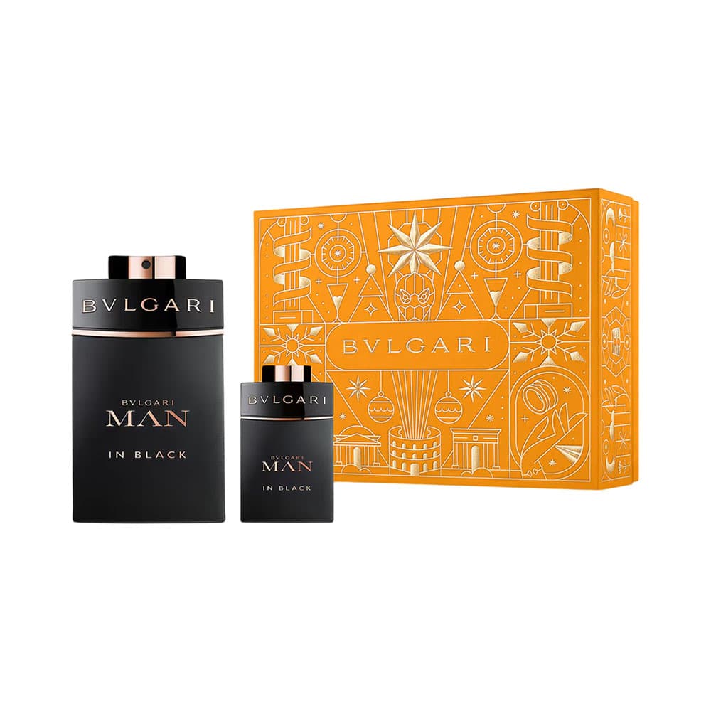 Anúncio: KIT PERFUME BVLGARI MAN IN BLACK EAU DE PARFUM 100ML + MINI 15ML