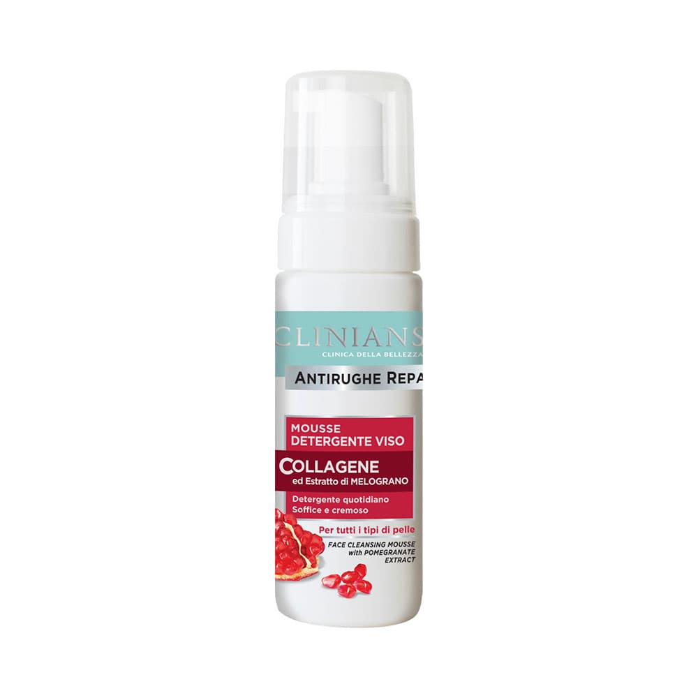 Anúncio: LIMPIADOR FACIAL CLINIANS ANTIRUGHE REPAIR MOUSSE DETERGENTE VISO 150ML