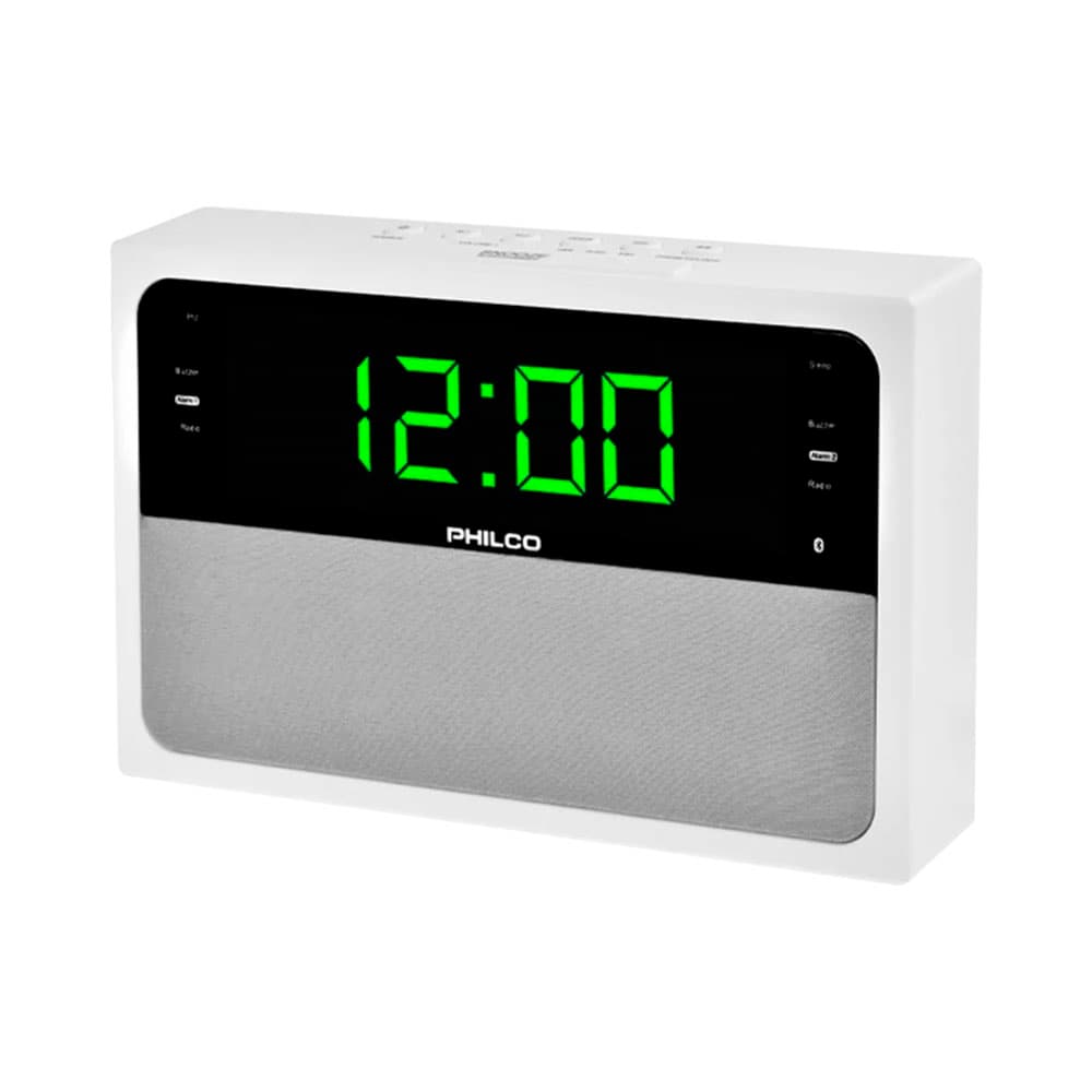 Anúncio: RADIO RELOJ PHILCO PAR-1018BT-GR NEGRO