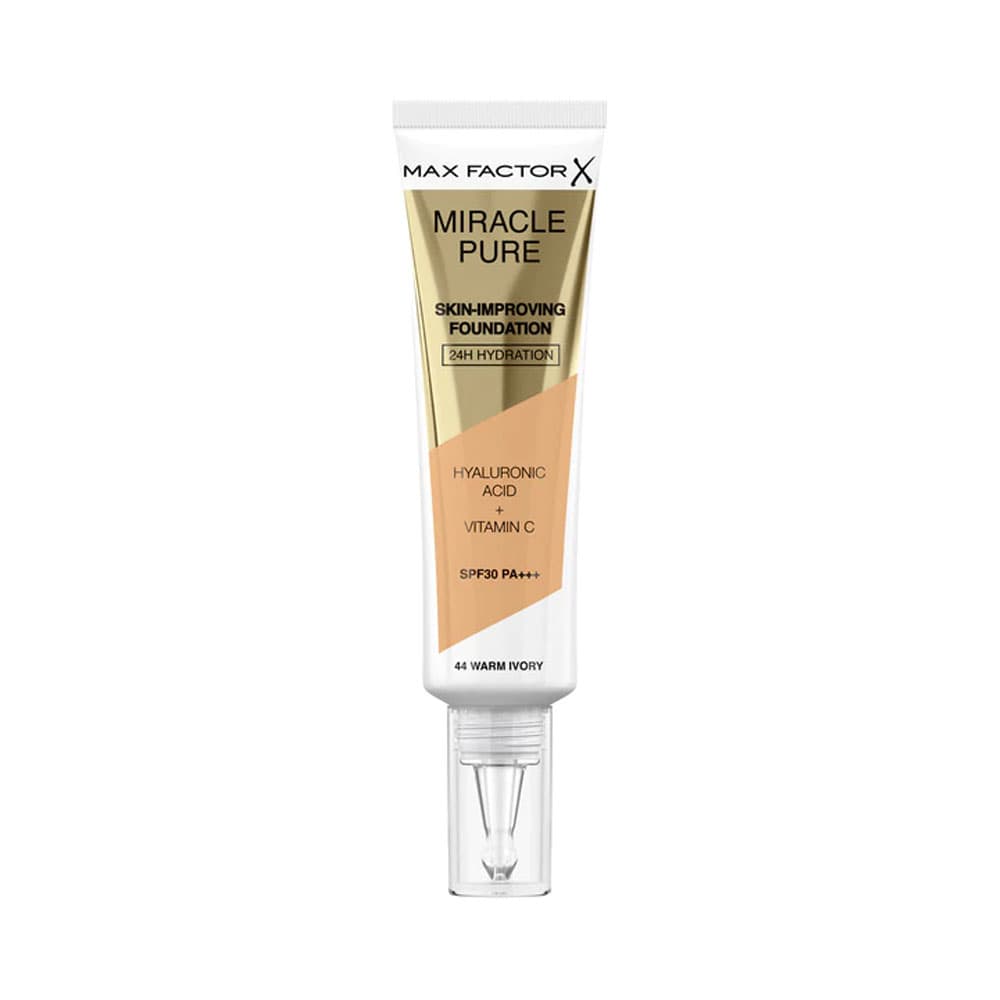 Anúncio: BASE DE MAQUILLAJE MAX FACTOR MIRACLE PURE 44 WARM IVORY 30ML