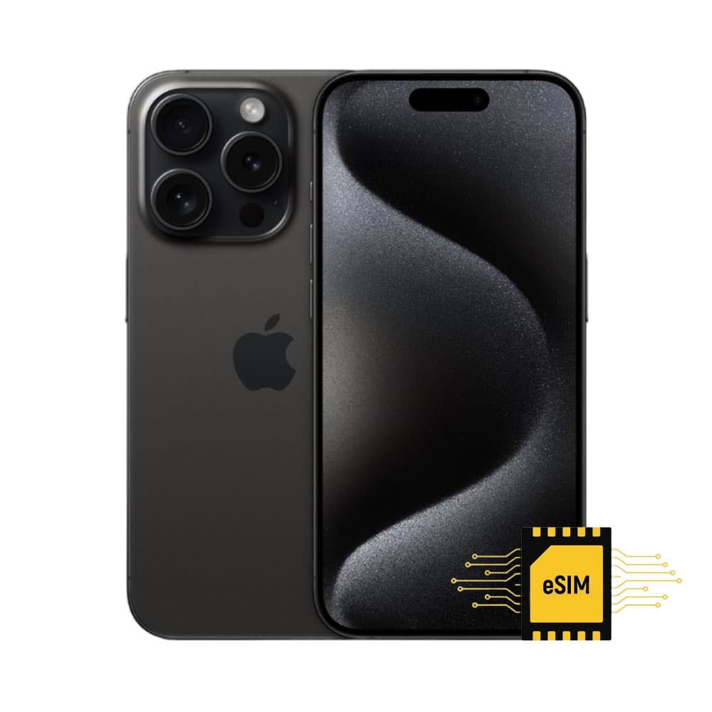 Anúncio: CELULAR APPLE IPHONE 15 PRO 512GB BLACK ESIM - CHIP VIRTUAL