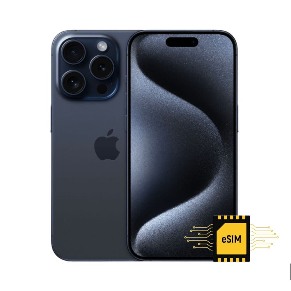 Anúncio: CELULAR APPLE IPHONE 15 PRO 512GB BLUE ESIM - CHIP VIRTUAL
