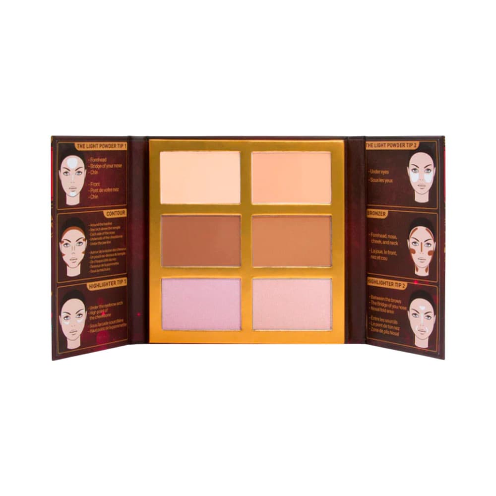 Anúncio: PALETA J.CAT SYMPHONY FACE OBSESSION HIGHLIGHTING, CONTOUR & BRONZER SFO101 27GR