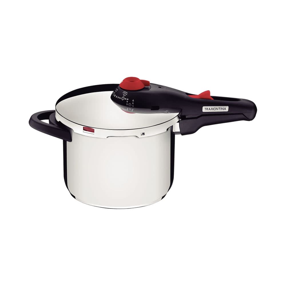 Anúncio: OLLA A PRESIÓN TRAMONTINA SOLAR 62516/223 6L 22 CM PLATA