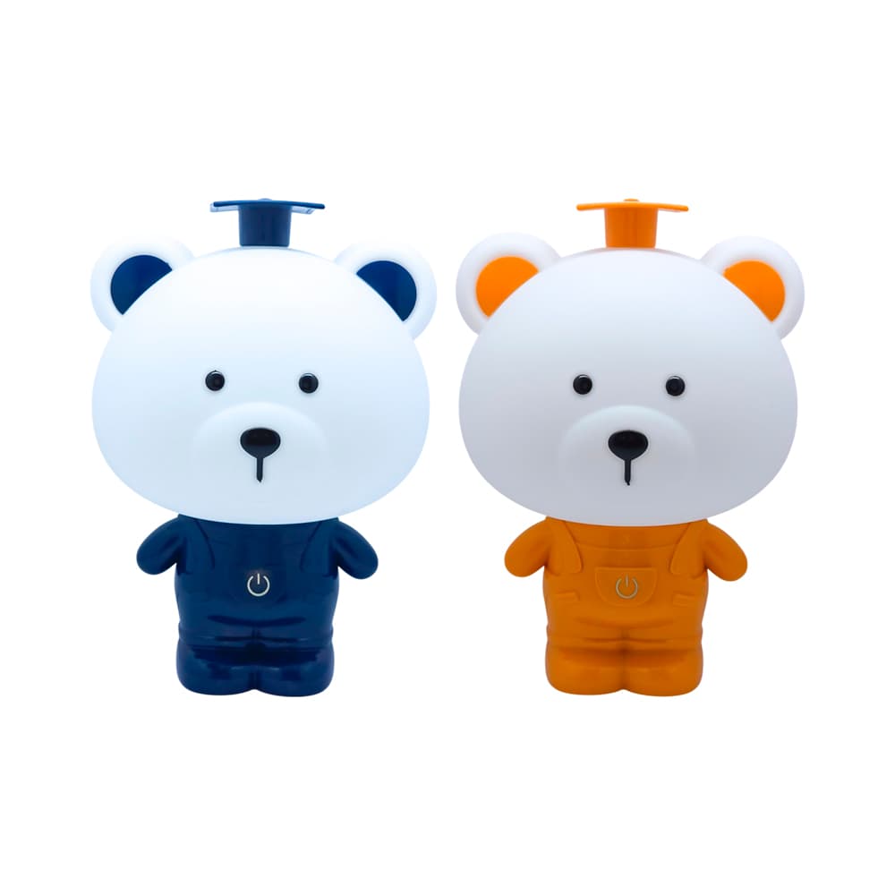 Anúncio: LAMPARA DE MESA LED KPM SSG9088B OSO 3W BIVOLT LUZ CÁLIDA
