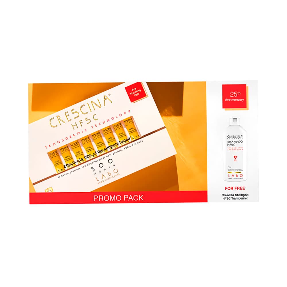 Anúncio: SET CRESCINA HSFC TRANSDERMIC TREATMENT 500 WOMAN