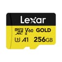 Anúncio: MEMORIA MICRO SD LEXAR 256GB 280-180MB GOLD