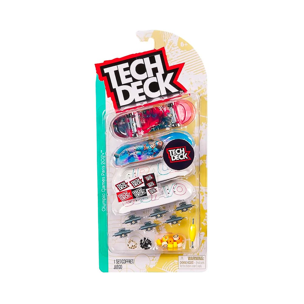 Anúncio: KIT DE JUEGO SPIN MASTER TECH DECK OLYMPIC GAMES PARIS 2024 6028815 SURTIDO 1 PIEZA