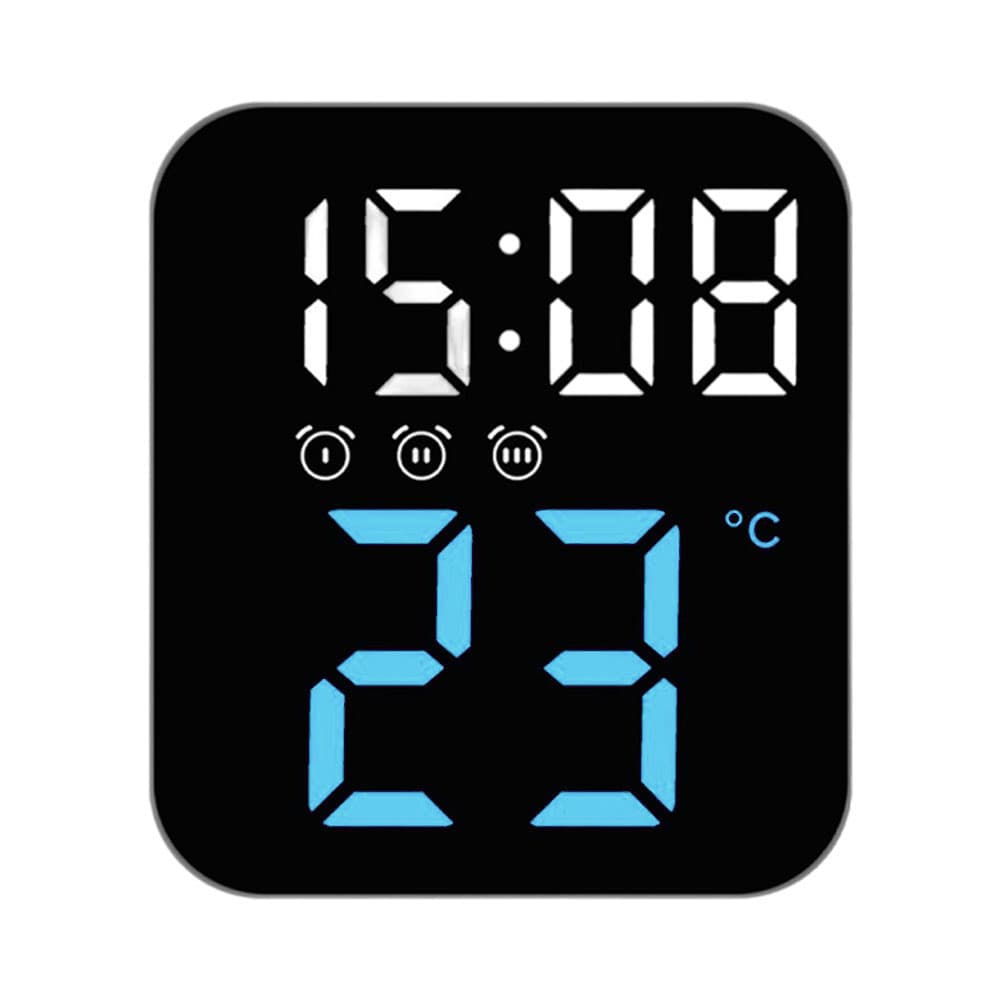 Anúncio: RELOJ DIGITAL DE MESA SATELLITE AC-T6823 LED AZUL