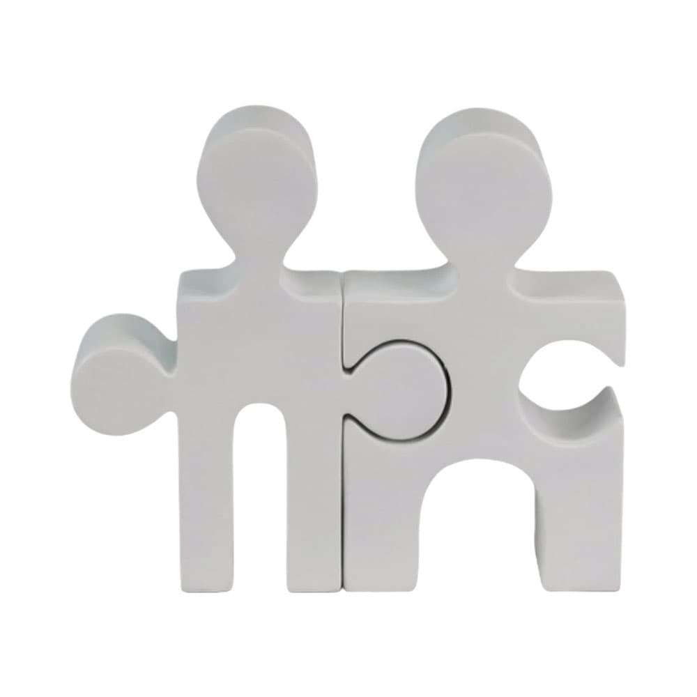 Anúncio: FIGURA DECORATIVA CONCEPTS 437-6111315 22.7 CM BLANCO 2 PIEZAS