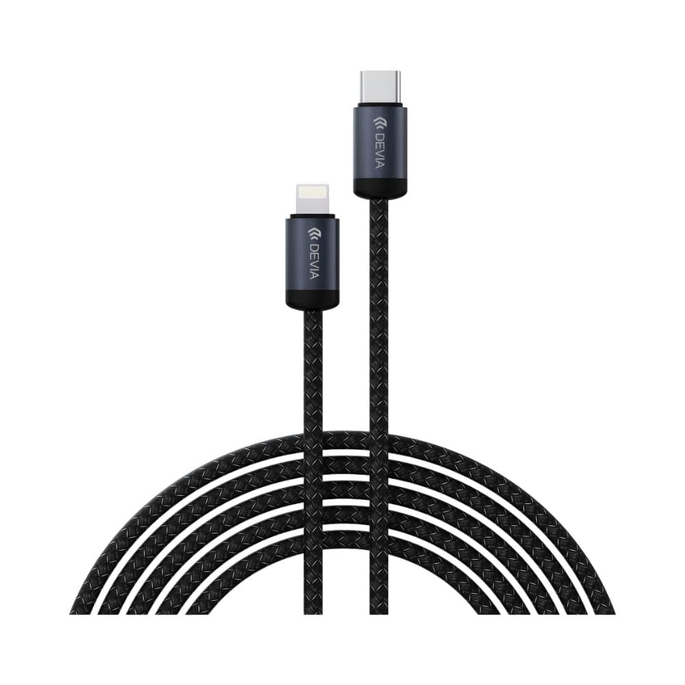 Anúncio: CABLE DEVIA EC645 USB-C A LIGHTNING 1M NEGRO